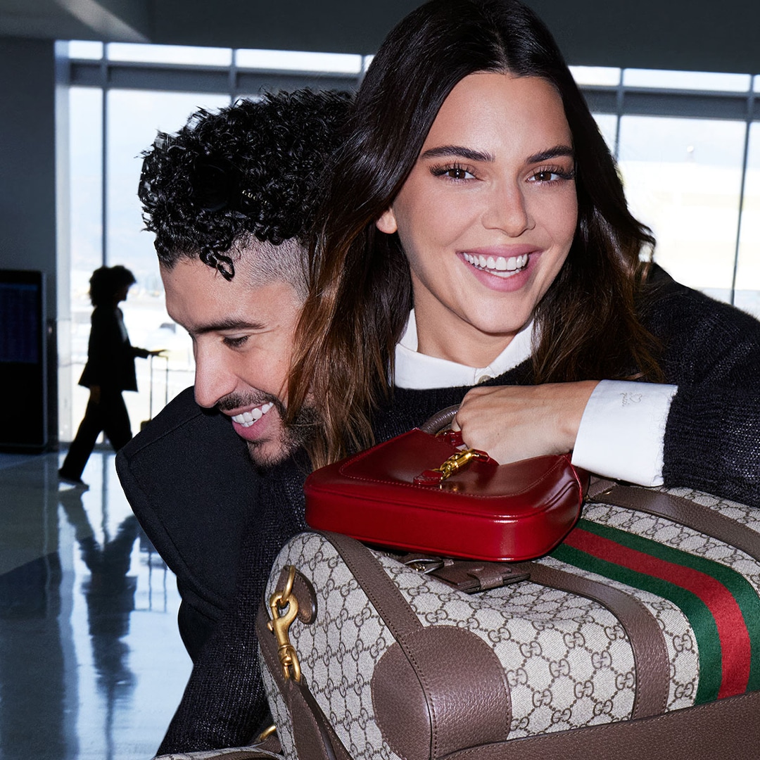 Kendall Jenner and Bad Bunny, the new faces of Gucci's travel line